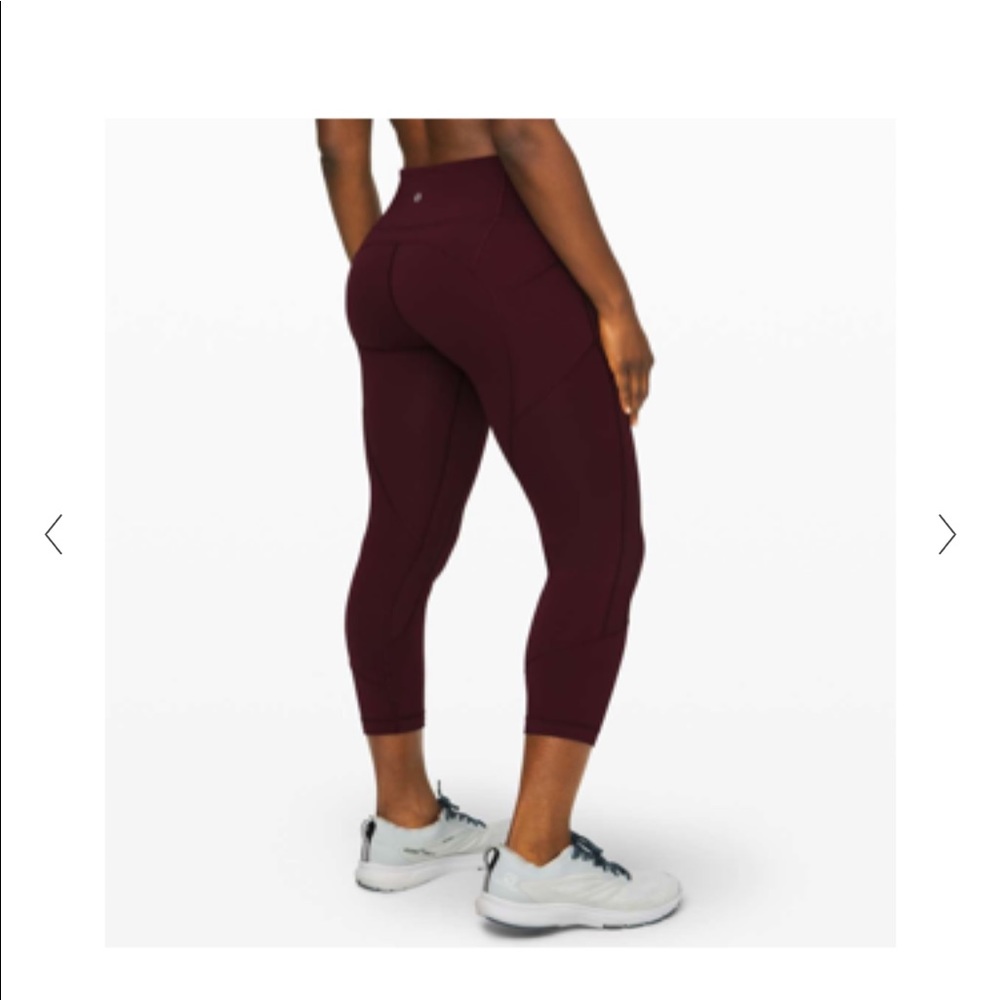Lululemon All The Right Places Cropped 23”-Size 2